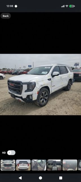 2025 GMC Yukon AT4 salvage photo 4 of 4 – VIN 1GKS2CR86SR403707 (photographed May 4, 2026)